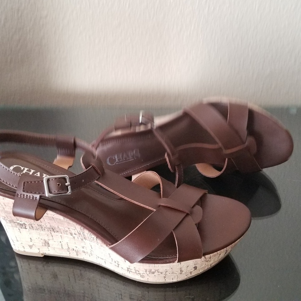 🌻NEW, Chaps summer Womens wedge sandals